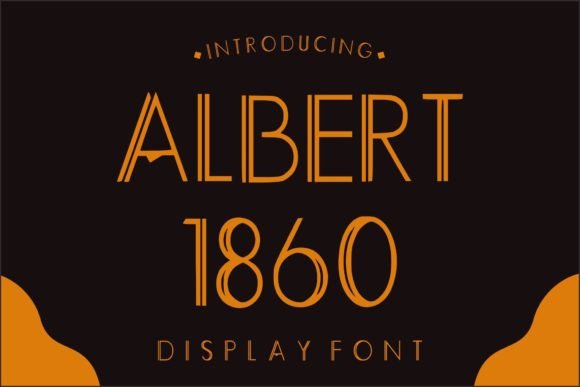 Albert 1860: A Friendly Retro Display Font for Branding