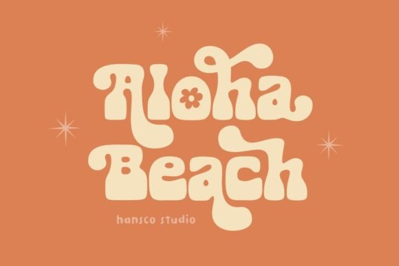 Aloha Beach: A Retro Display Font for Bold Design Projects