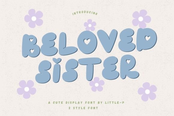 Beloved Sister Display Font for Thoughtful Editorial Design