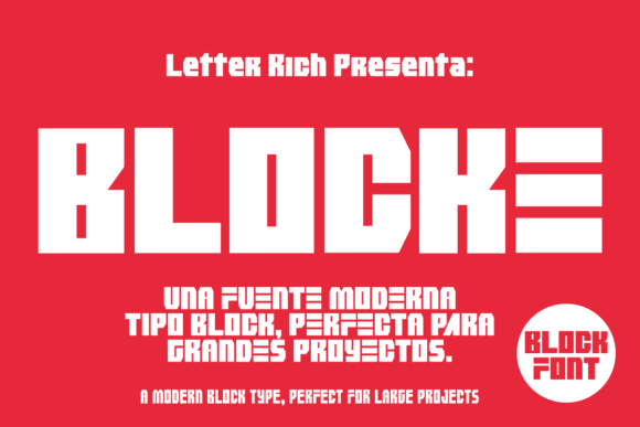 Blocke Font: Bold Display Typeface for Small Business Branding
