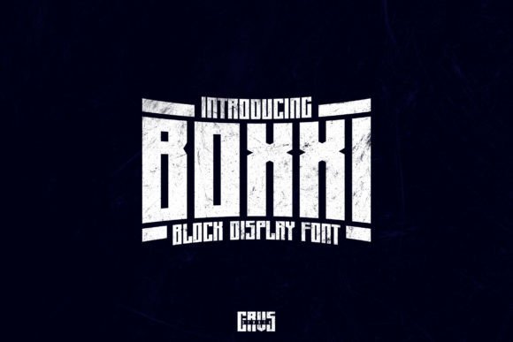 Boxxi Display Font: A Practical Branding Solution for Small Businesses