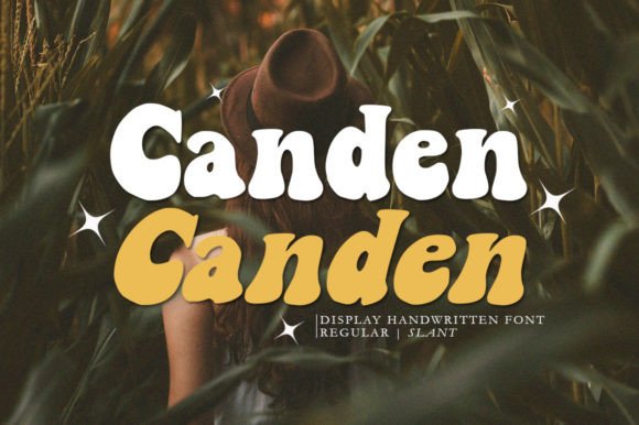 Canden Display Font: A Handwritten Serif for Polished Branding