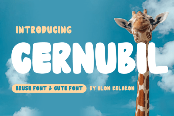 Cernubil: A Quirky Display Font for Joyful Digital Experiences