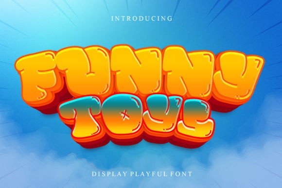 Funny Toys: A Playful Display Font for Your Business Branding