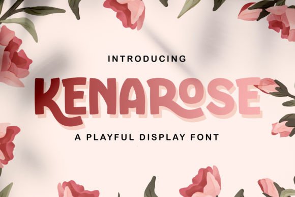 Give Your Brand a Fresh Start with Kenarose Display Font