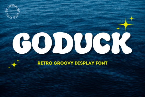 Goduck: A Retro Display Font for Thoughtful Editorial Design