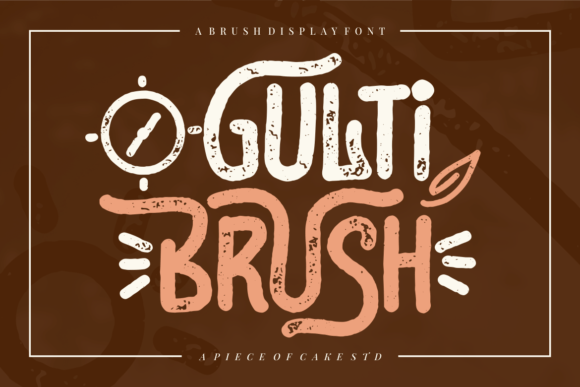 Gulti Brush: A Display Font for Bold Marketing Visuals