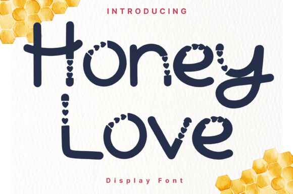 Honey Love: A Whimsical Handwritten Font for Marketing Campaigns