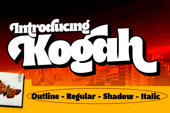Kogah: A Bold Display Serif Font for High-Impact Branding Projects
