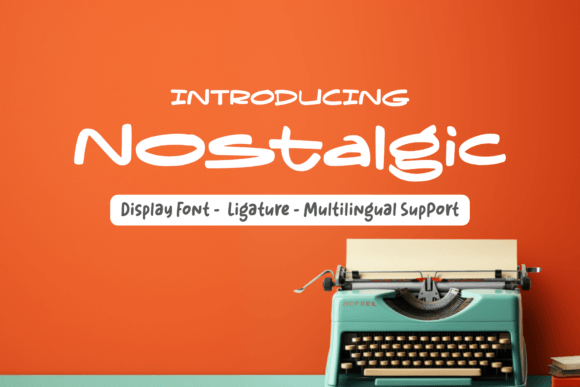 Nostalgic Display Font Review for Elegant Brand Campaigns