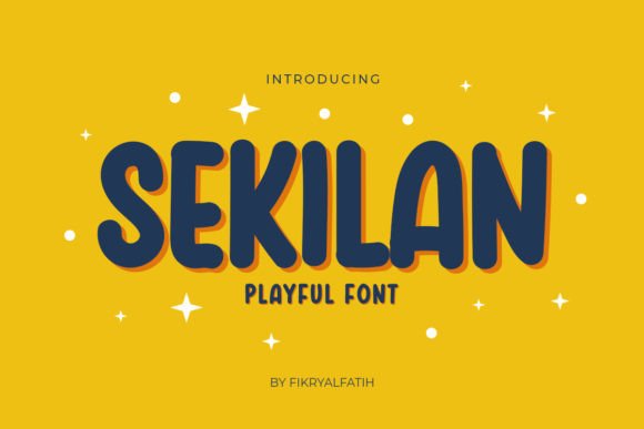 Sekilan: Playful Handwritten Monoline Font for Designers