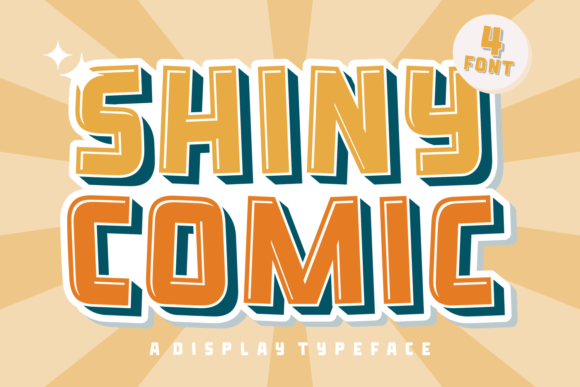 Shiny Comic Font Review: A Playfully Nostalgic Display Typeface