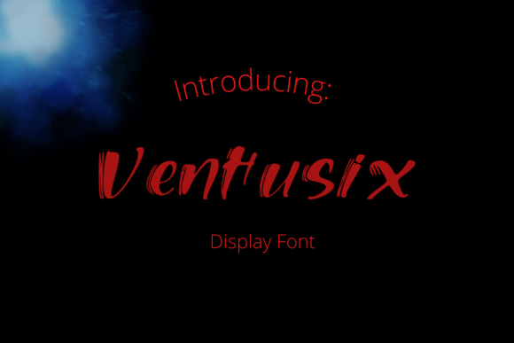 Ventusix: A Display Font That Brings Energy to Web Design